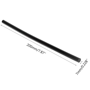 

Hot Melt Glue Stick Black High Adhesive 7mm For DIY Craft Toys Repair Tool 40JE
