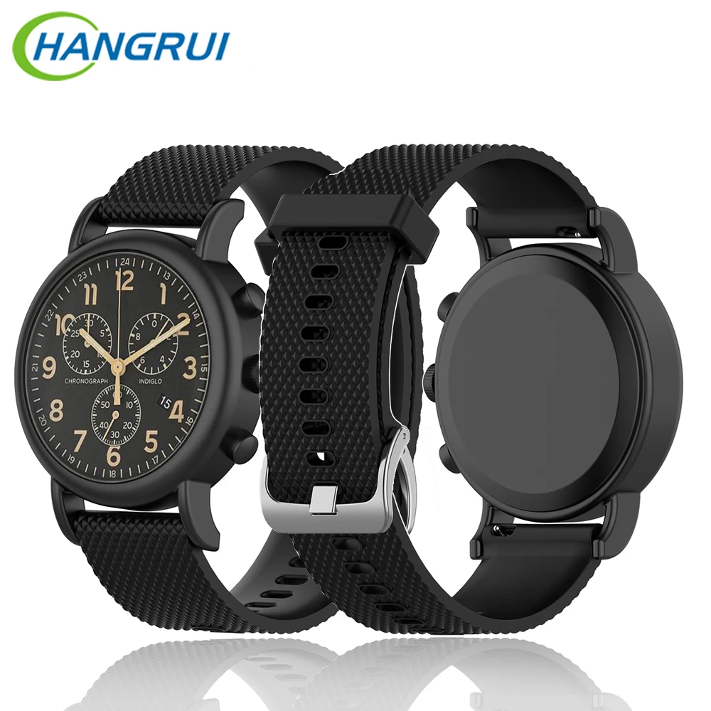 

Skin-friendly Silicone Wristband For Timex Weekender Expedition 20mm Universal Replacement Sport Smart Watch Bracelet Strap Man