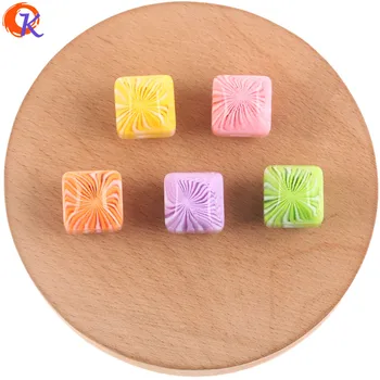 

Cordial Design 15x15MM 100Pcs DIY Beads Making/Resin Beads/Hair Jewelry Accessories/Marble Effect Bead/Hand Made/Jewelry Making