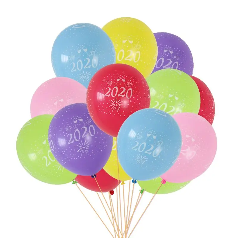20 штук, новинка года, латексные воздушные шары с новогодней тематикой, вечерние воздушные шары, детские игрушки