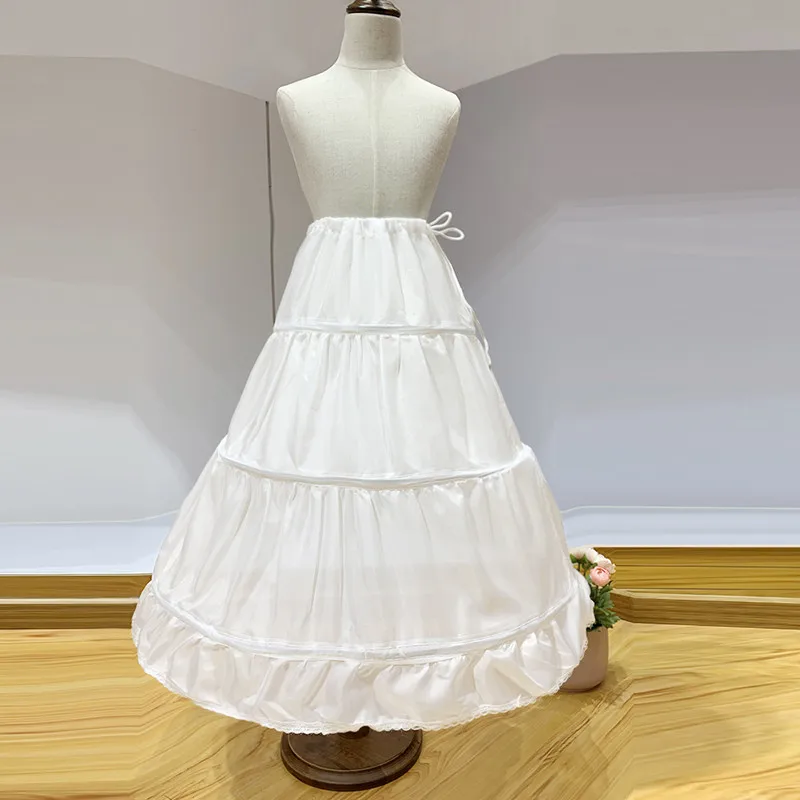 Зимняя кружевная детская одежда в горошек с длинными рукавами нарядные платья для девочек платье принцессы в британском стиле, украшенное цветами WG-X209 - Цвет: WHITE-55CM
