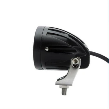 

Lamp LED Work Light 20W Fog W/ Mounting Bracket 4D Lens Yellow Forklift