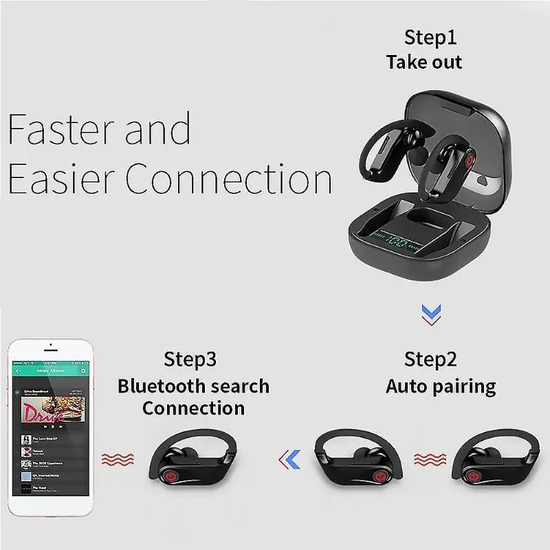 SE9 TWS Беспроводные Bluetooth 5,0 наушники CVC8.0 HiFi touch водонепроницаемые спортивные наушники стерео наушники гарнитура для android/ios