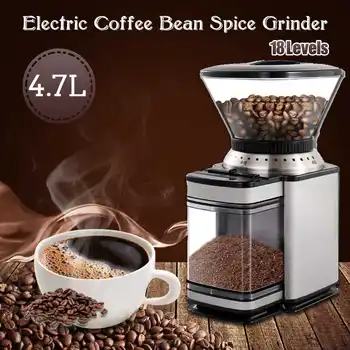 

4.7L Electric Coffee Grinder 220V Fast Speed Home Grinding Machine Grains Spices Cereals Bean Mill Flour Powder Crusher