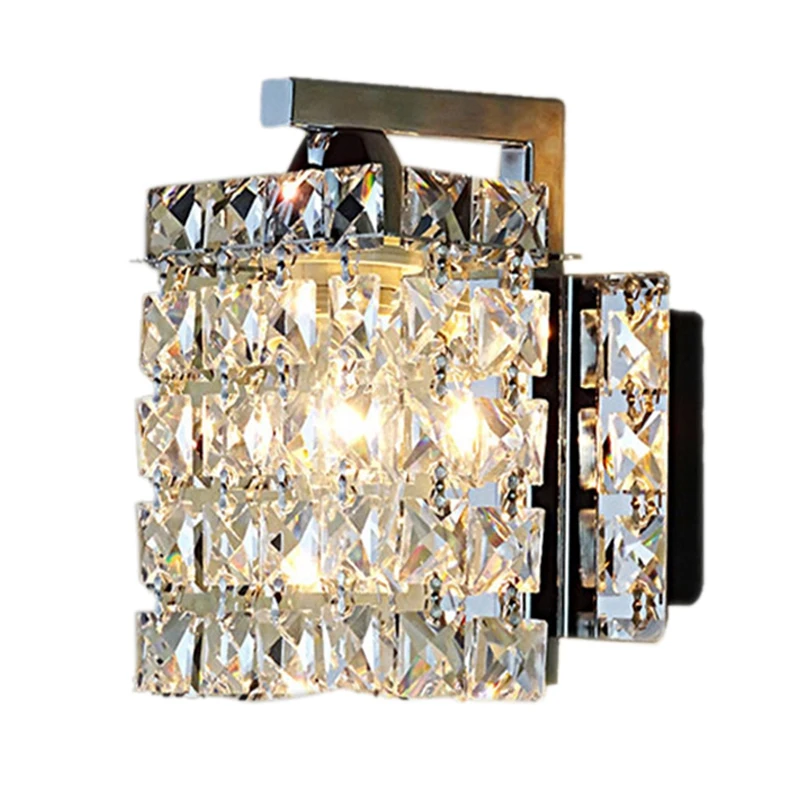 

BMBY-Led Crystal Wall Lamp Wall Lights Home Lighting Living Room Modern Wall Light Lampshade for Bathroom