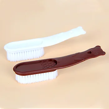 

Creative Bear Plastic Small Brush Shoe Cleaning Brush Soft Bristle Shoe Brush Laundry Brush Laundry Scrubbing Brush Shoe Brush