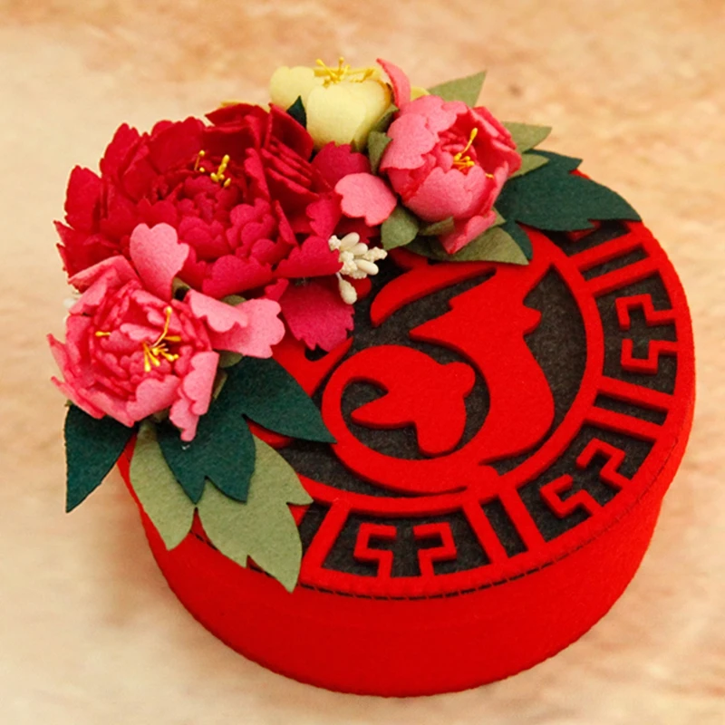 Candies or Jewelry Storage Bag Handmade by Environmental Non-woven Felt Suitable for Birthday Festival Gift to Girls | Дом и сад
