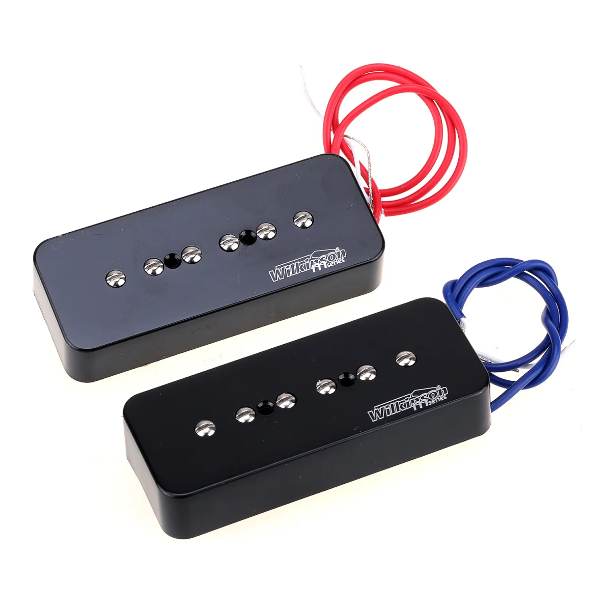 Wilkinson Low Gauss Iconic Sound Ceramic P90 Soapbar Single Coil Pickups Set For Sg Lp Electric Guitar Black Guitar Parts Accessories Aliexpress