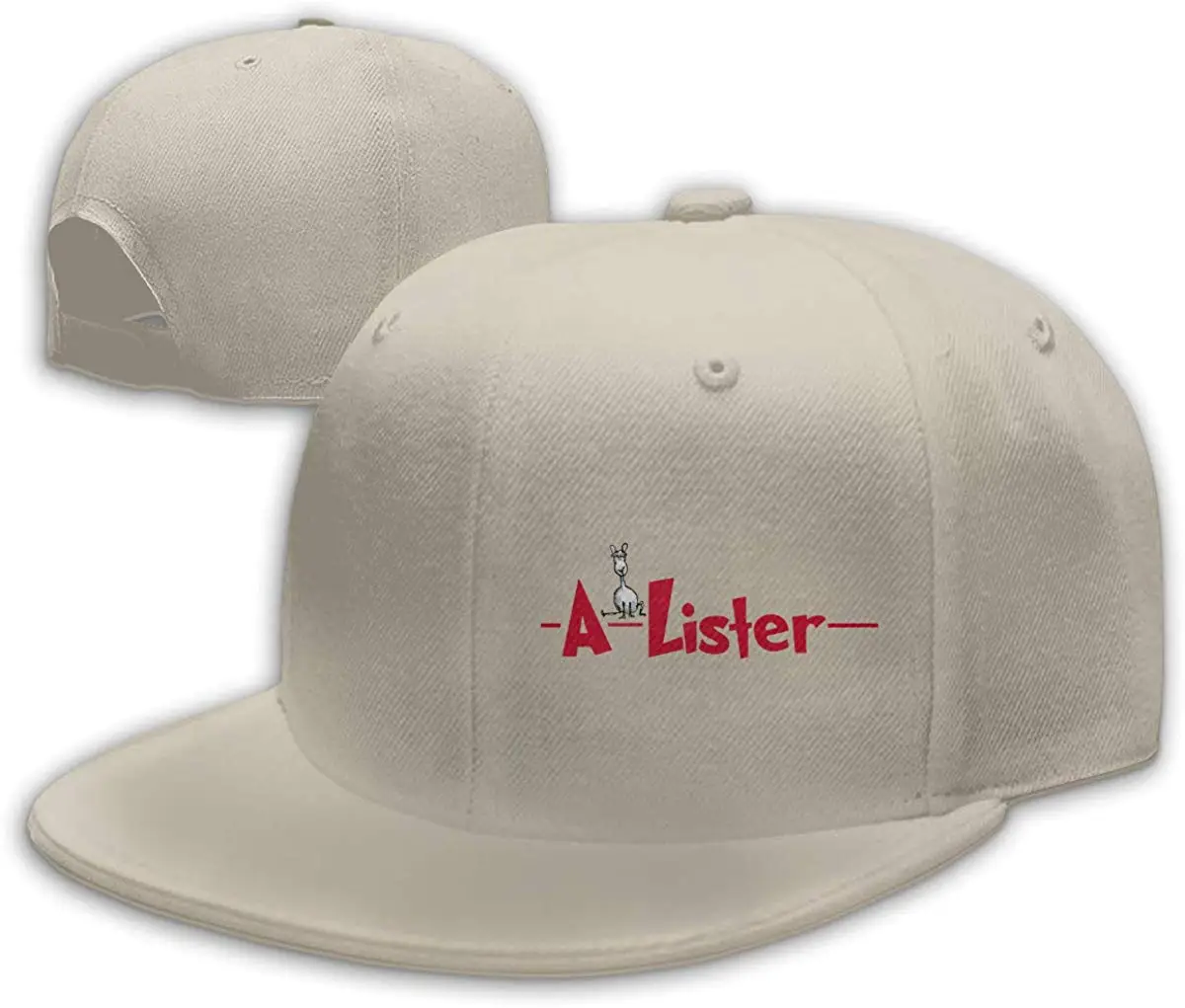 Унисекс Lister хлопок Бейсбол, Кепка с козырьком, регулируемый структурированных подходит Кепки