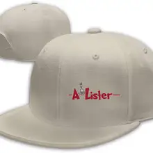 Унисекс Lister хлопок Бейсбол, Кепка с козырьком, регулируемый структурированных подходит Кепки