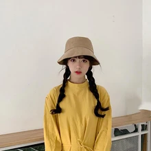 Харадзюку женская панама для рыбалки, уличная Панама, хип-хоп кепка, летняя модная женская шляпа для рыбаков