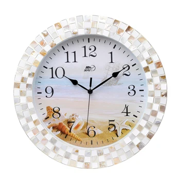 

Wood Wall Clock Modern Silent Clock Decorative Clock Quartz Big Clock Wall Deco Salon European Living Room Naval Art