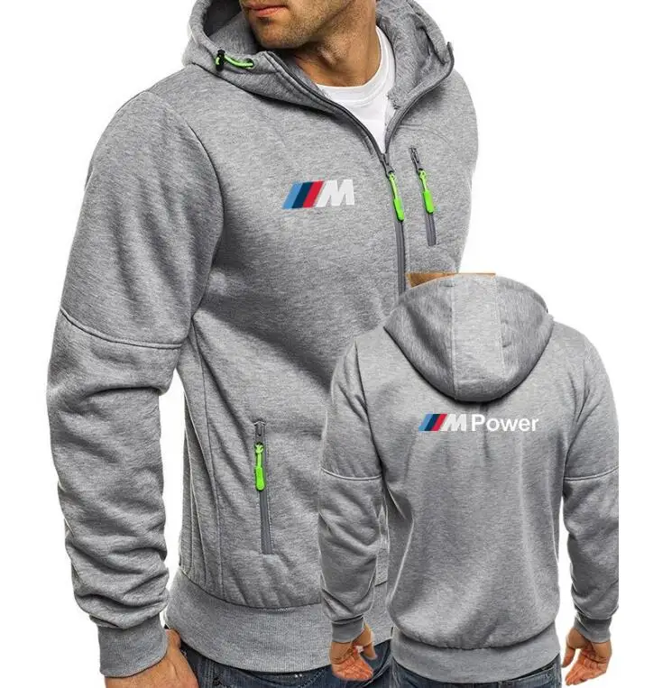 New for bmw Motorcycle Hoodies Mercedes Casual Men Zipper Sweatshirt Male Hoody Tracksuit Motocross Jackets