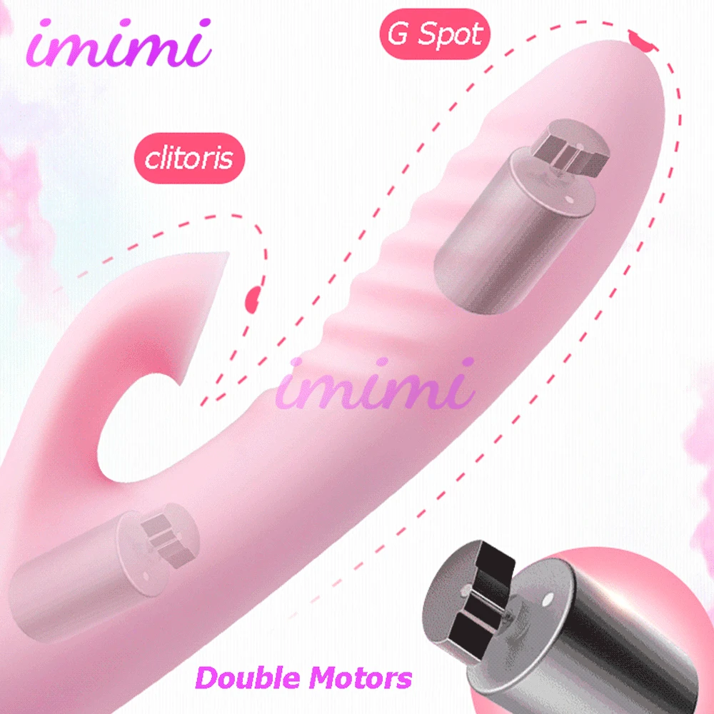 Gode Thrusting Dildo Sucking Vibrator Sex Toys for Women Nipple Sucker Magic Wand Vaginal Stimulation Massage Womanizing Toys