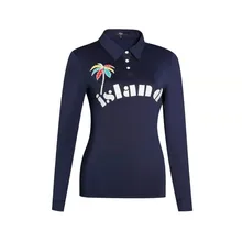 QWomen спортивная одежда с длинными рукавами футболка для гольфа 3 цвета одежда для гольфа s-xxl выбрать повседневная одежда для гольфа