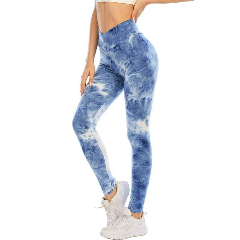 Женские спортивные штаны модные повседневные разноцветные эластичные