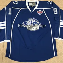 19 alicea Syracuse Crunch Ретро Возврат хоккейная Джерси Вышивка сшитая Настроить любое количество и имя