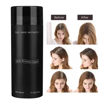 

Beauty Salon Hair Fiber Keratin 27.5g Hair Building Fibers Powder Loss Concealer Hair Care Growth Products