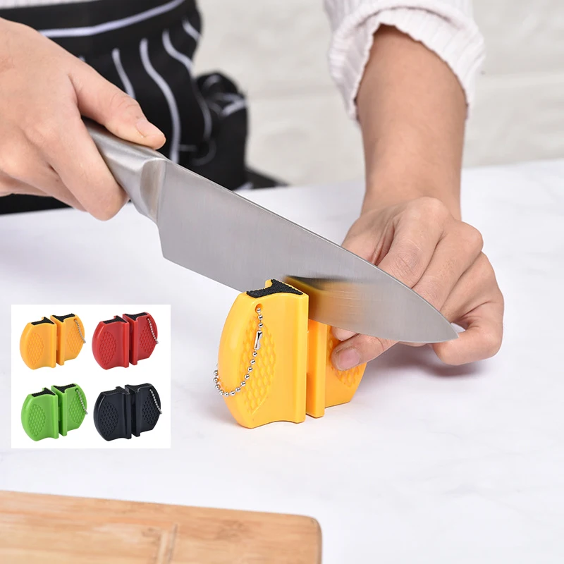 

Portable Mini Sharpener Butterfly Double Sided Fast Sharpener Kitchen Tool Accessories