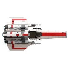 

MOC Space MKII Fortresss Galactingca Building Blocks Battle Colonial Viperals Aviation Bricks Children Men's Collection Toy Gift