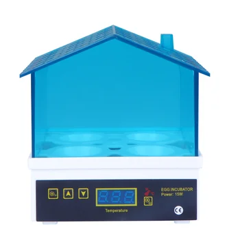 

4 Slots Small Size Bird Incubator Home Use 15W Automatic Temperature Control Household Incubator With UK Plug