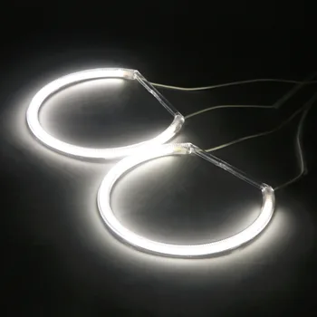 

4PCS 12V LED Angel Eyes white Light Headlight Lamp Rings For BMW E36 E38 E39 E46 3 5 7 Series with 1 Controller