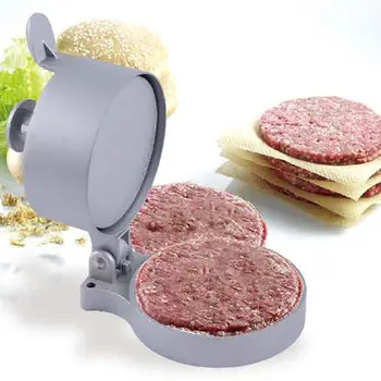 

Hamburger Press Form Hamburger Mold DIY Round Meat Mince BBQ Burger Producer Pressure Making Burger Meatball Tools
