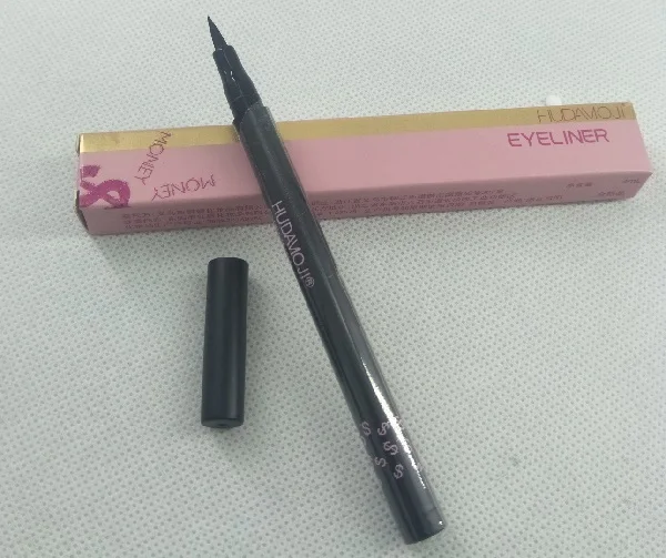 new HUDAMOJI 1 Pcs Black Long Lasting Eye Liner Pencil Waterproof Eyeliner Cosmetic Beauty Makeup Eyeliner - Цвет: 1