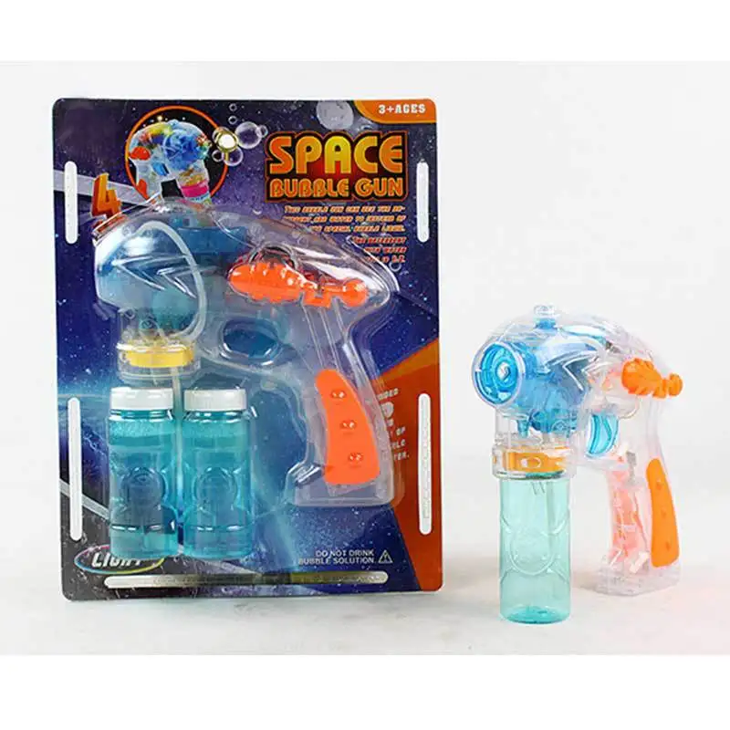 

Children Electric Bubble Maker Transparent Bubble Gun Dolphin Space Gun Bubble Gun Flash Music Bubble Water Toy