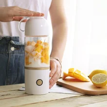 Небольшой блендер для фруктов, портативный, для путешествий, дома, блендер для офиса, путешествия, USB, перезаряжаемый, молочный коктейль, чашка, светодиодный дисплей