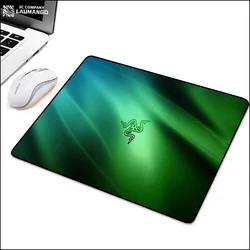 Razer almofada sobre a mesa esteira do jogo esteiras gamer computador diy mousepad xxl tapete mouse tapete mausepad hololive deskpad