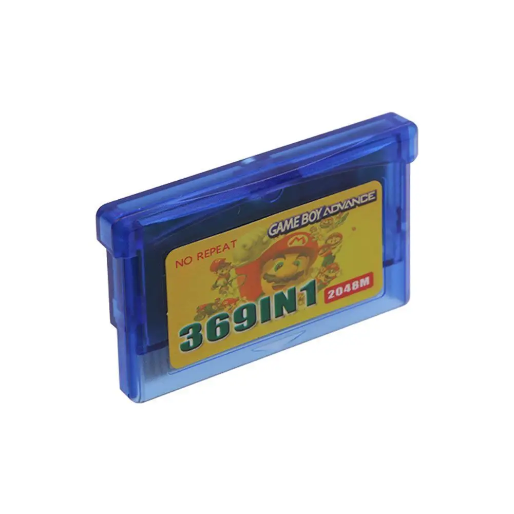 369 в 1 ретро мульти игры карты Mario Rockman 32-битный игровой Картридж для GBA SP NDS мульти-игры коллекция карт Винтаж игры
