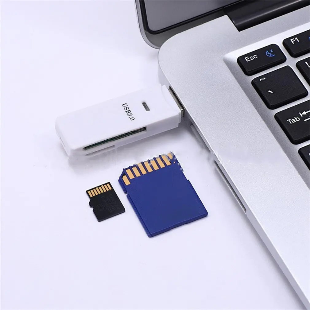 USB 3,0 высокоскоростной многоинтерфейсный считыватель карт памяти Адаптер для Micro SDXC TF T-Flash ридер поддерживает SDXC 64G