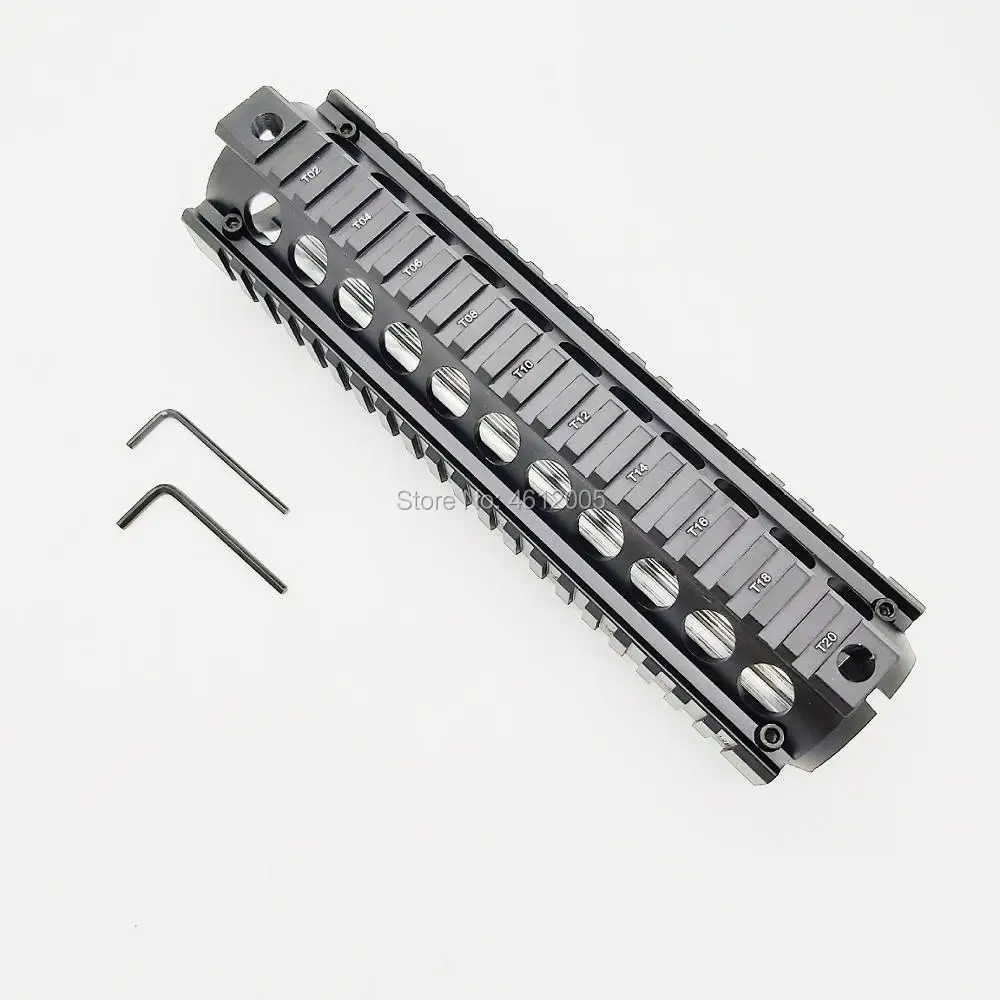 AR-15 Drop In Quad Rail из двух частей AR 15 Handguard Алюминий 9 дюймов для M4 M16 AR15 Handguard