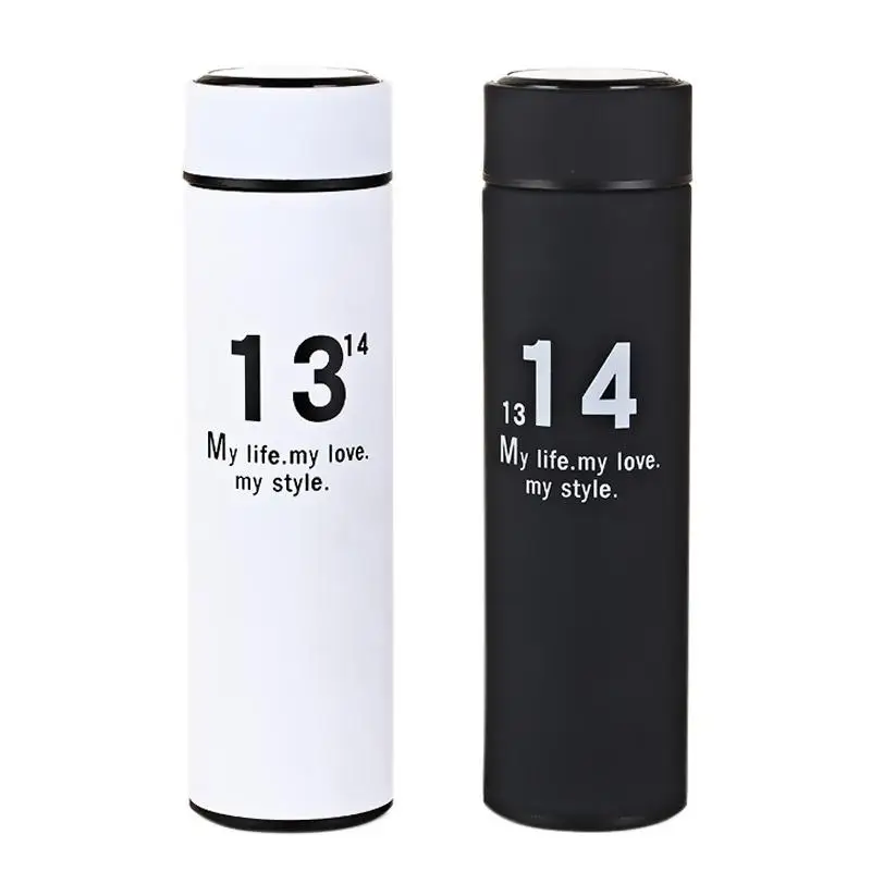 HobbyLane парные 1314 термосы, набор из двух подходящих термокружек из нержавеющей стали, 500 мл каждый, бутылки для воды