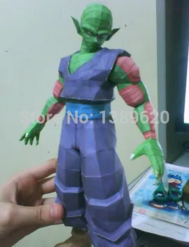 

Paper Model Anime Dragon Ball Picollo Daimao 3D paper puzzles diy toys