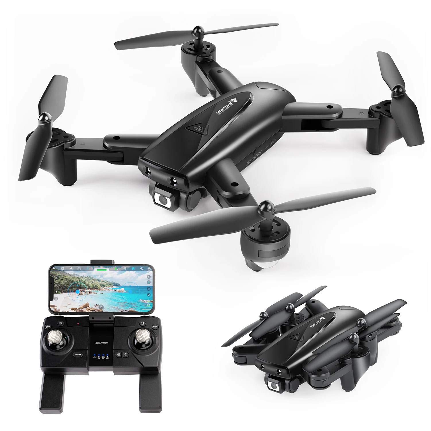 US $607.24 SNAPTAIN SPE500MQ Quadcop GPS 1080P HD RC Drone Camera 5G WiFi Fpv Drone Altitude Hold Foldable Quadcopter RC Dron Toy gifts