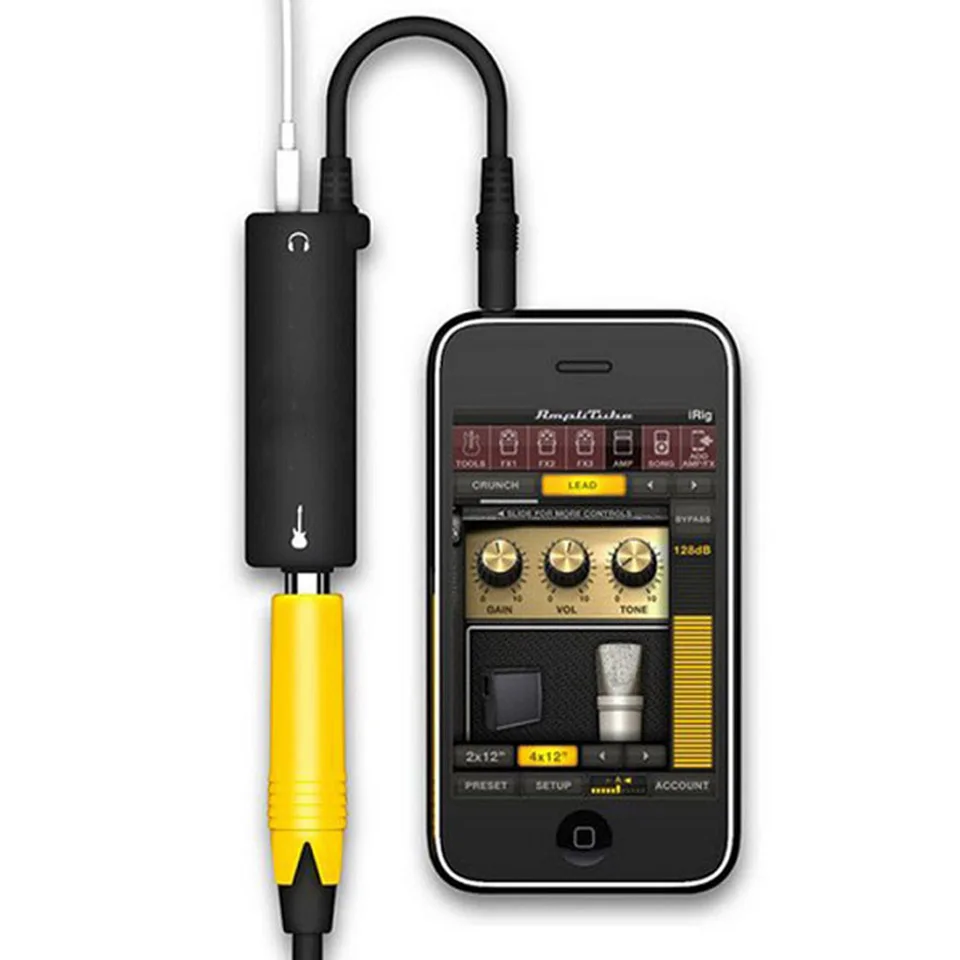 

Guitar Rig Link Cable Adapter AMP Audio Interface System Converter Pedal Effects Tuner Line Accessories for iPad iPhone iPod