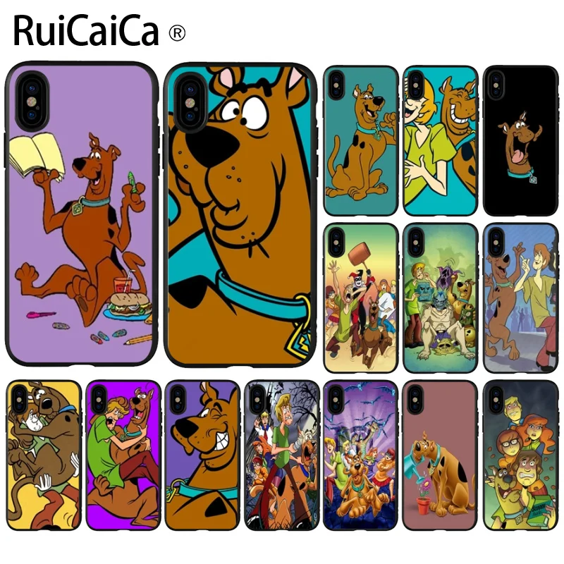 Ruicaica Shaggy and Scooby Doo TPU Soft Silicone Phone Case Cover for iPhone X XS MAX 6 6S 7 7plus 8 8Plus 5 5S XR 11 11pro max |