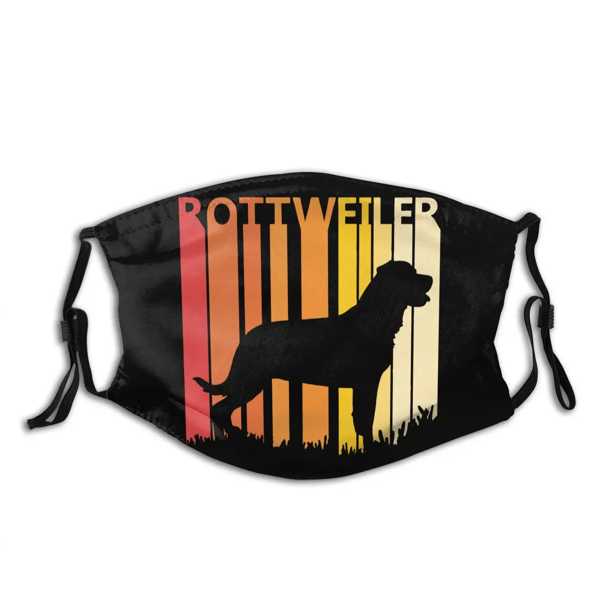 Неодноразовая маска для лица Rottweiler унисекс Пылезащитная респиратор с фильтрами |