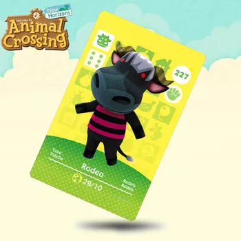 

227 Rodeo Animal Crossing Card Amiibo Cards Work for Switch NS 3DS Games