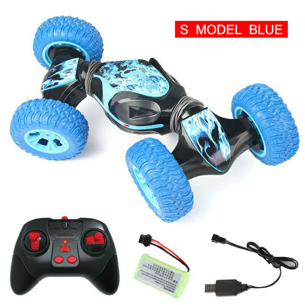 Blue Without Drift Трюк RC автомобиль дистанционного управления скручивание автомобиля вождение игрушки Рождественские день рождения подарки DTT88 - Цвет: Blue Without Drift