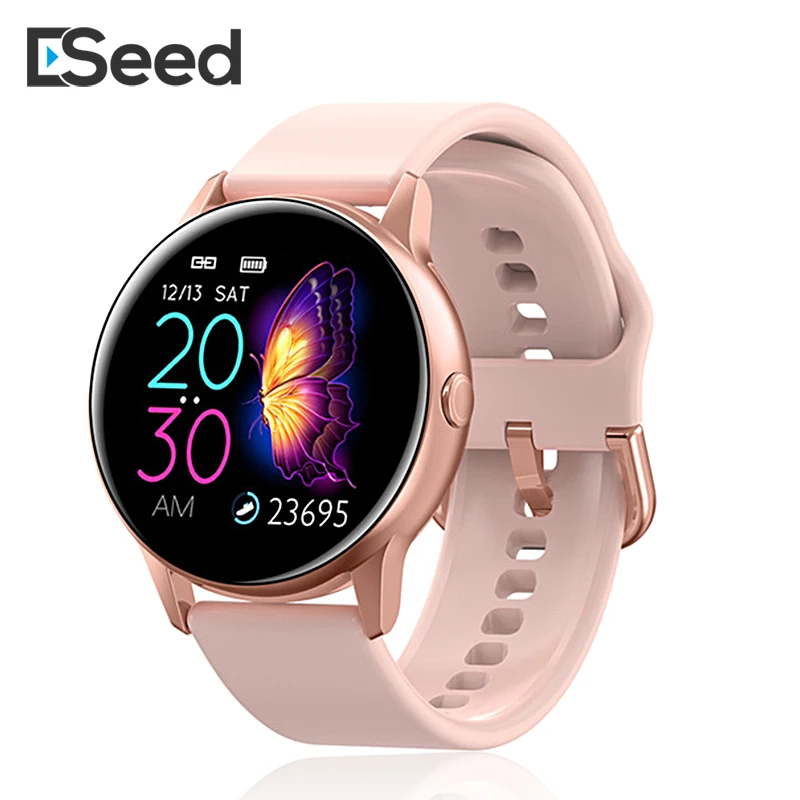 Смарт часы ESEED DT88 женские ip68 экран 1 22 дюйма пульсометр артериальное