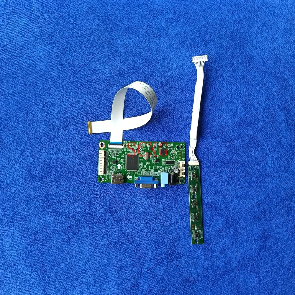 Совместимому с HDMI + VGA Экран контроллер плата привода светодиодный PC набор