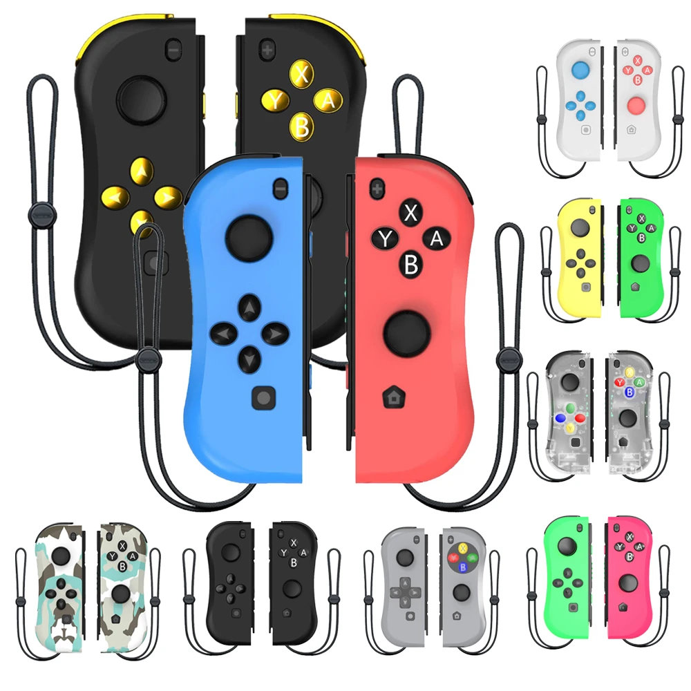 Wireless Controller for Nintend Switch Including vibration and sensor functions can be used through wired and Bluetoot