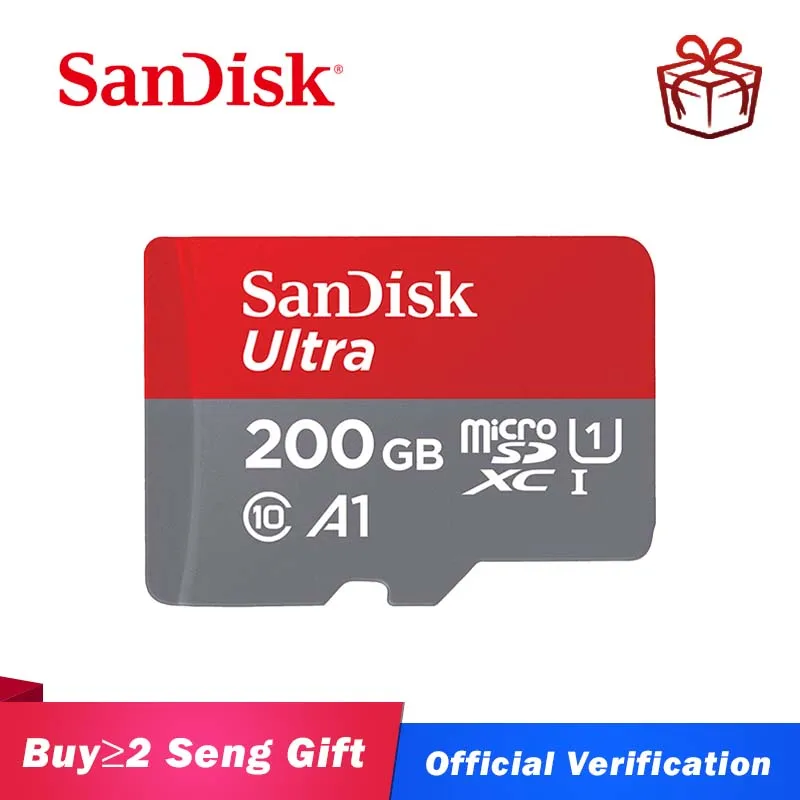 Карта памяти SanDisk 256 ГБ Micro sd 128 64 U3 98 МБ/с./с A1 Class10 UHS-3 флеш-память TF карта для