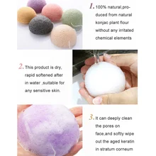 Новинка, 2 шт., спонж для макияжа, спонж для лица, очищающий, для мытья лица, инструменты для макияжа, CLA88