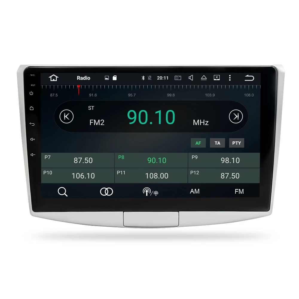 Ips экран Android 9,0 автомобильный Радио gps Мультимедиа Стерео для Volkswagen Passat B6 B7 CC Magotan 2012- dvd-плеер навигация