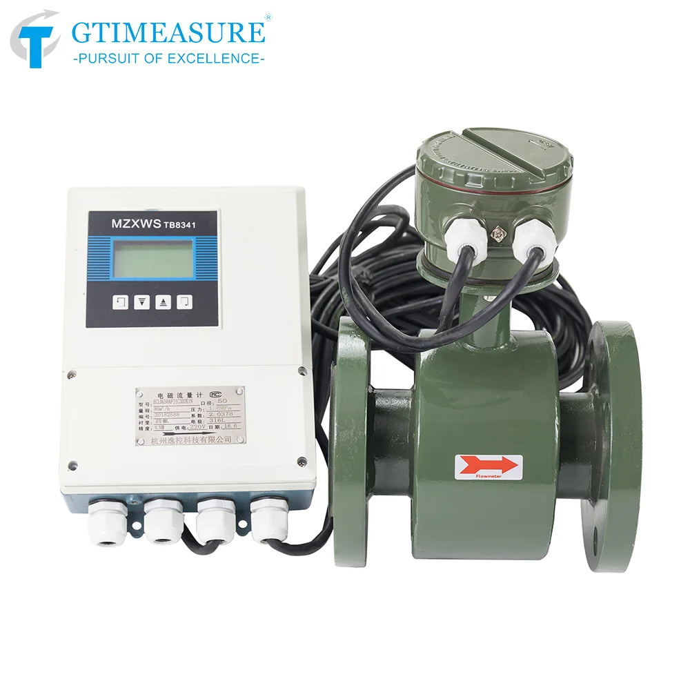 Split Flow Meter Remote Display Liquid Wastewater Sewage