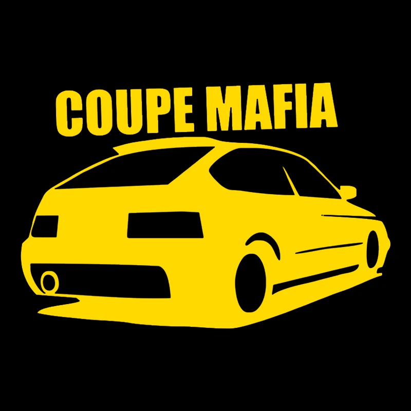 Фото CK2760#*см наклейки на авто ВАЗ 2112 Coupe mafia водонепроницаемые наклейки на машину наклейка для авто автонаклейка стикер этикеты винила наклейки стайлинга автомобилей №4